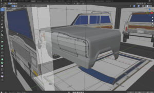 eep grand wagoneer 3D model　Blender